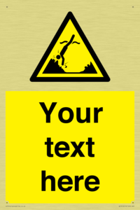 Custom Warning submerged objects